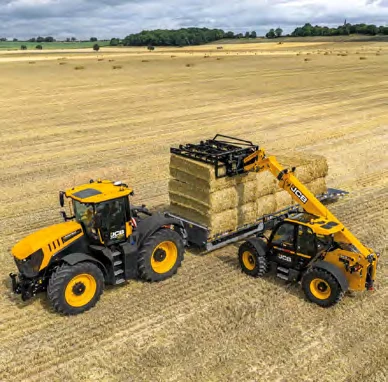 JCB pri práci s asistenčným systémom